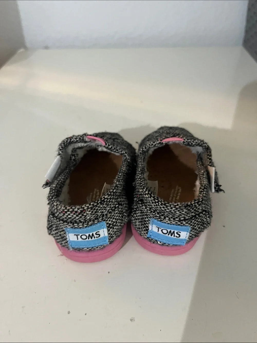 Toms Baby Girls Tweed Shoes Size T3